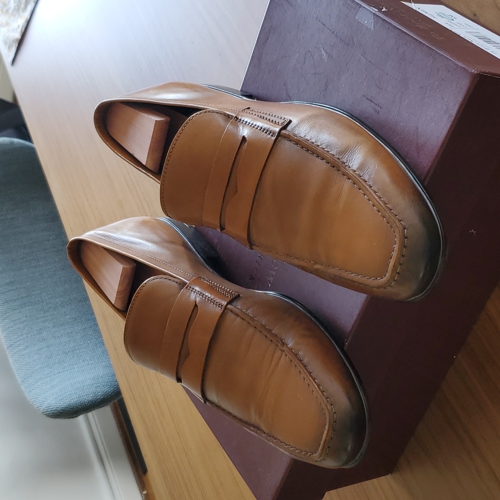 To Boot New York Alek men's burnished loafers